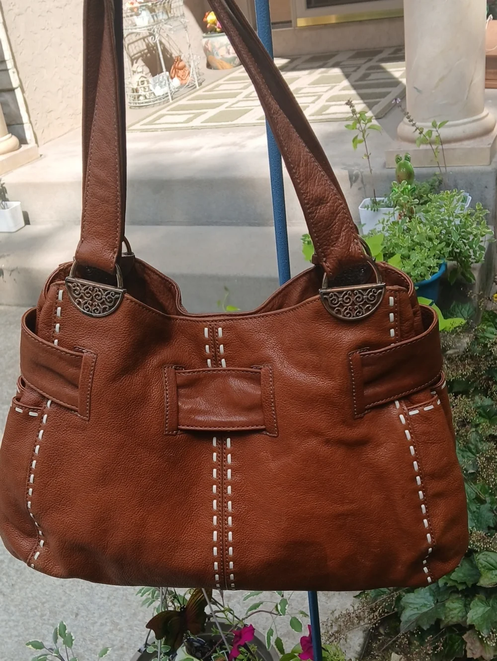 Brighton (Cleo) brown leather Bag
